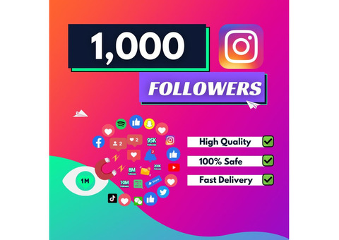 Buy 1000 Instagram Followers Online at Cheap Price