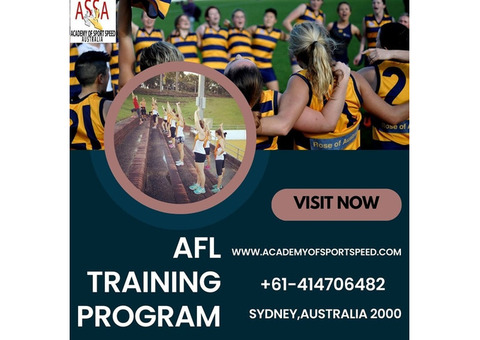 AFL Training Program in Sydney | Academy of Sport Speed Australia