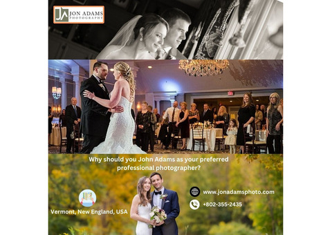 Why should you John Adams as your preferred professional photographer?
