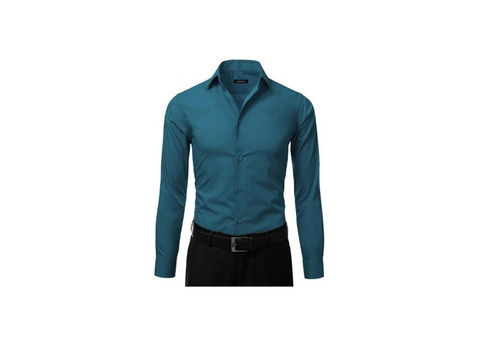 Find Stylish Men's Slim Fit Dress Shirts | Contempo Suits