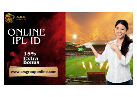 Best Online IPL ID  With 15% Welcome Bonus