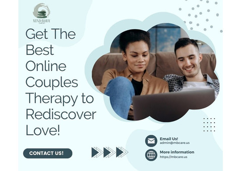 Get The Best Online Couples Therapy to Rediscover Love!