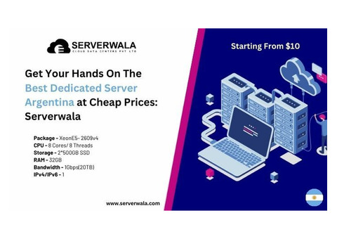 The Best Dedicated Server Argentina at Cheap Prices: Serverwala