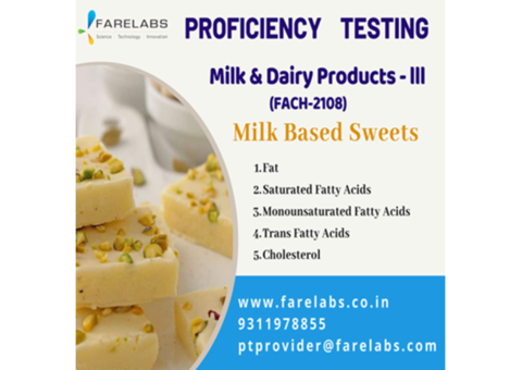 Milk Testing Laboratory| Dairy Products -  FARE Labs Pvt Ltd.