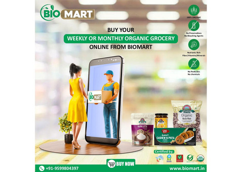 Buy organic food products live healthy life