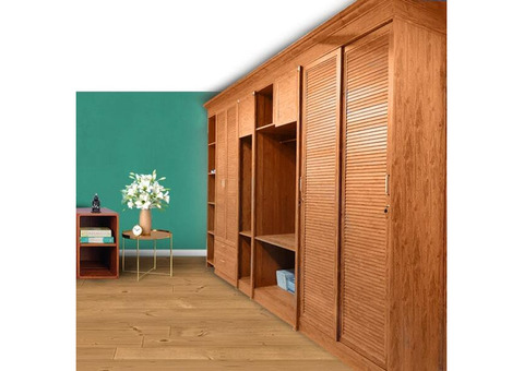 Cabinet With Sliding Doors - Bavanam Aluminium Furniture