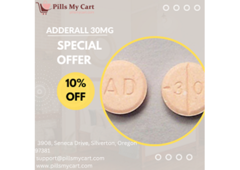 Overnight Shipping on Adderall 30mg With 10% off