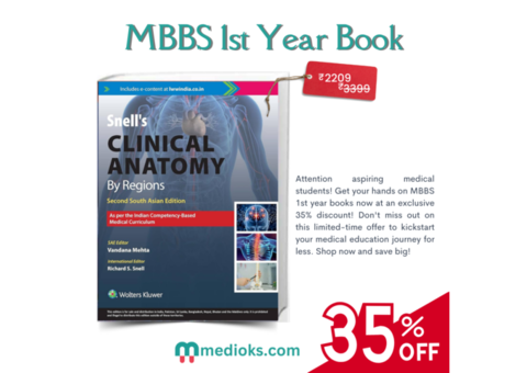 MBBS 1st Year Book | Medioks