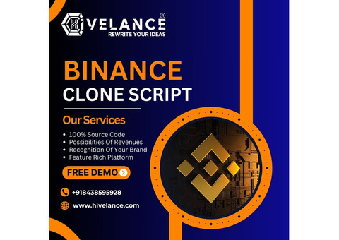 Launch Your Crypto Exchange Faster with Binance Clone Script!