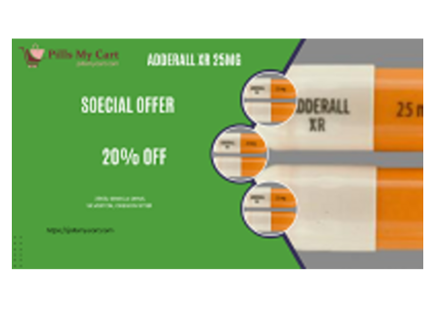 Order Adderall XR 25mg now and receive a 10%