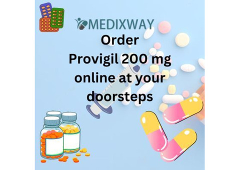 Buy Provigil 200 mg Online at your doorsteps
