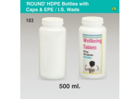 Round Bottles Manufacturer for Pharmaceutical | Regentplast