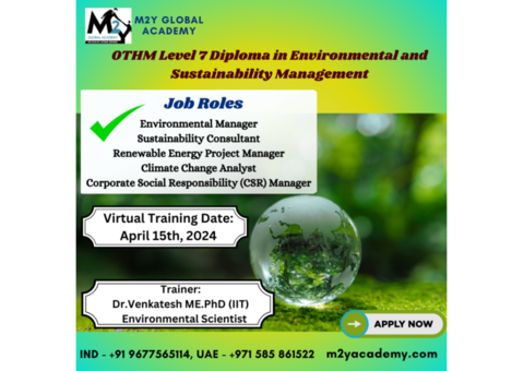 Environmental Management | Sustainability Management Training Online