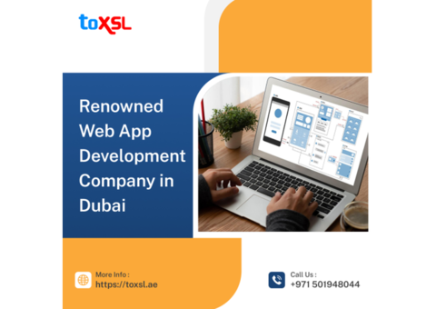 Leading Web App Development Services in Dubai | ToXSL Technologies