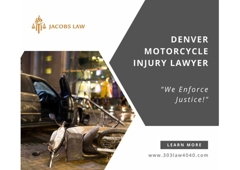 Denver Motorcycle Injury Lawyer - Get Legal Help Now!