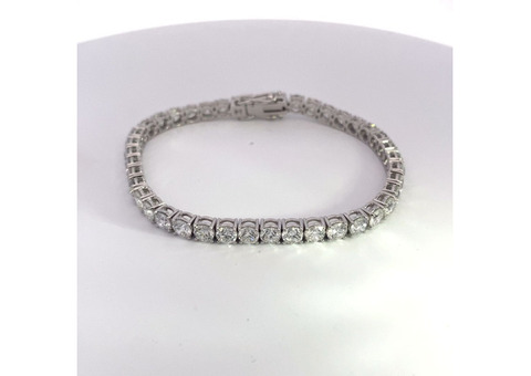 Lab-Grown Tennis Bracelet Diamond