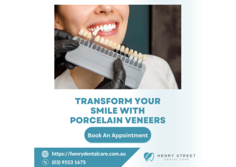 Get Professional Care With Porcelain Veneers in Melbourne