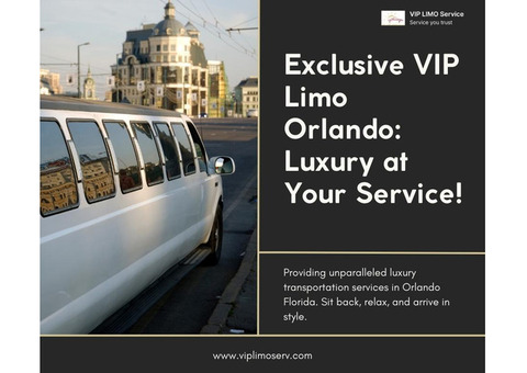 Executive VIP Limo Orlando: Luxury Transportation Services in Florida