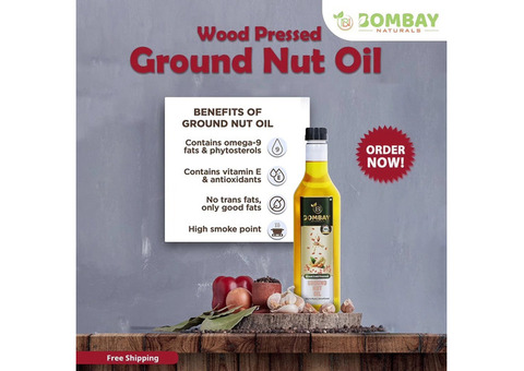 Order Best Cold Pressed Groundnut Oil Online From Bombay Naturals