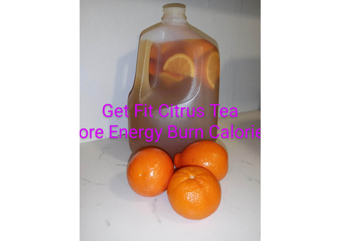 Get Fit Citrus Ginger Energy Burn Elixir Tea ☕