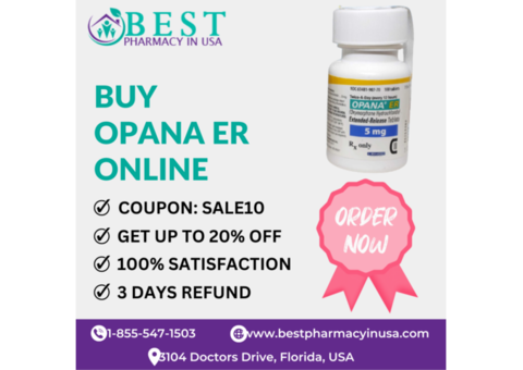 Buy Opana ER Safely from Trusted Websites