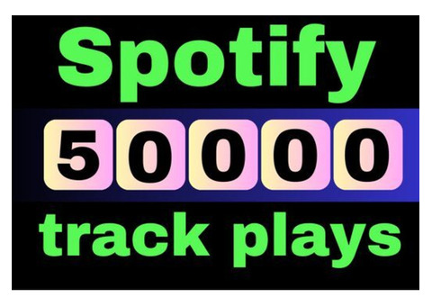 Buy 50000 Spotify Plays Online at Cheap Price