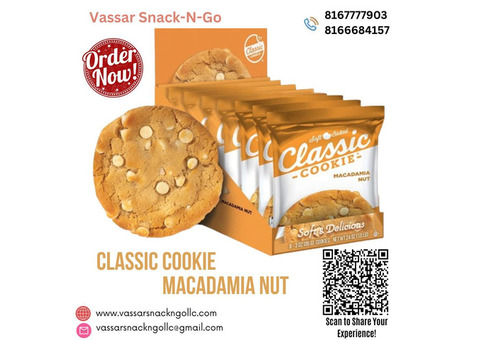 Macadamia Nut Cookie with Delicious Taste at Vassar Snack-N-Go