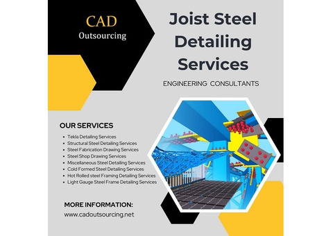Reliable and Accurate Joist Steel Detailing Services Provider
