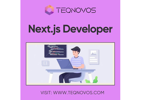 Expert Next.js Developers for Seamless Web Solutions | Teqnovos