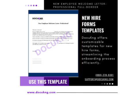 Customizable Human Resources Forms | New Hire Forms Templates