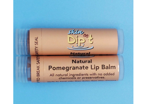 Pomegranate Lip Balm | Antioxidant Lip Nourishment