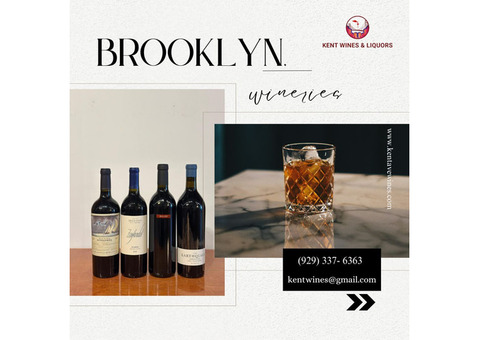 Explore Brooklyn's Wineries from Home! Kent Wines Delivers.