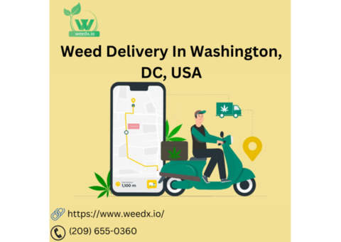 Convenient Cannabis: WeedX Delivery Services in Washington, DC, USA