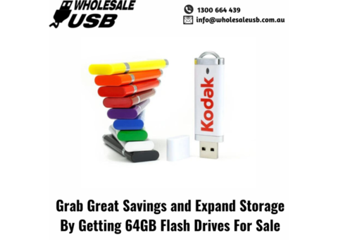 Grab Great Savings and Expand Storage By Getting 64GB Flash DriveS