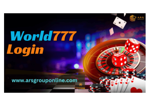 Start your game with World777 Login