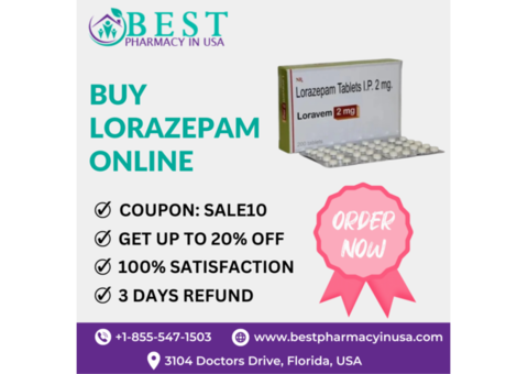 Buy Lorazepam 2mg Online - Seizure Disorders