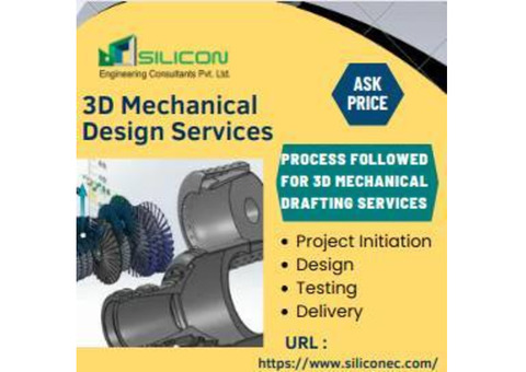 Outsource 3D Mechanical Modeling Services in Merida, USA