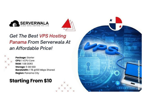 Get Best VPS Hosting Panama From Serverwala At Affordable Price!