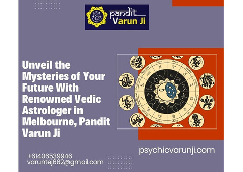 Vedic Astrologer in Melbourne, Pandit Varun Ji