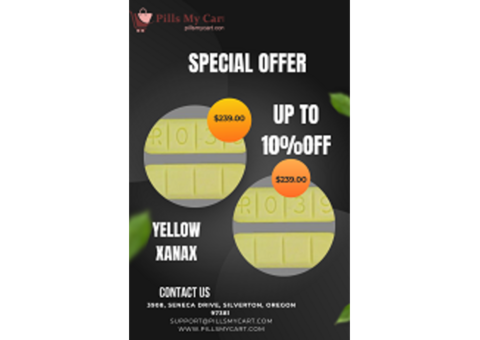 Buy  Yellow Xanax now and receive special discounts at shipping night