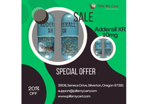 Purchase Adderall XR 10mg with 10% discount.
