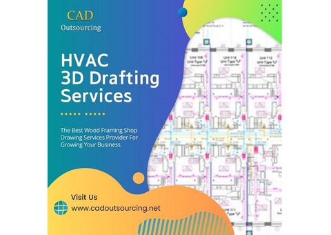 HVAC 3D Drafting Services Provider - CAD Outsourcing Company