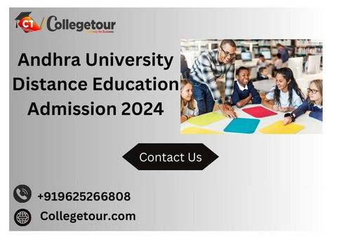 Andhra University Distance Education Admission 2024