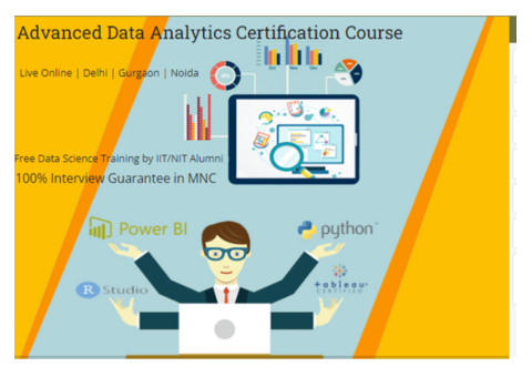 Data Analytics Certification Course in Delhi.110044 by Big 4,,