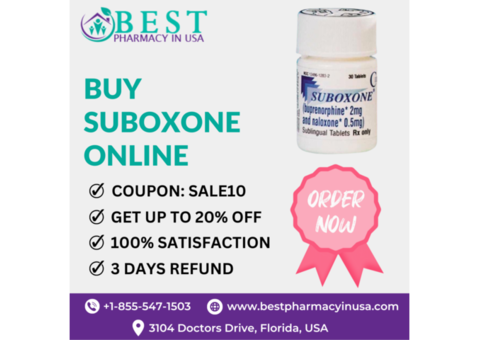Purchase Suboxone Online with Instant Delivery