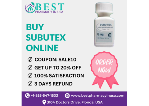 Order Subutex Pills Online without script