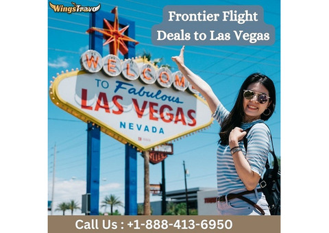 +1-888-413-6950 Best Frontier Flight Deals to Las Vegas