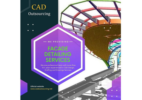 Facade Detailing Services Provider - CAD Outsourcing Company