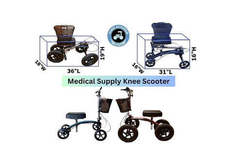 Medical Supply Knee Scooter at Knee Scooter USA