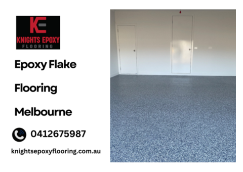 Stunning Epoxy Flake Flooring in Melbourne | Call 0412675987